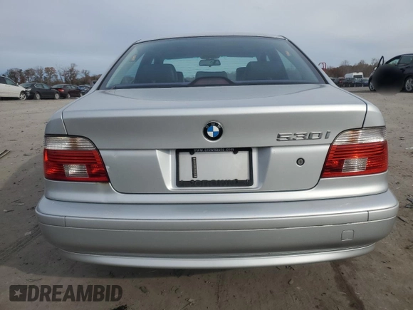 2002 BMW 5 Series 530i with VIN WBADT53432CE93680, listed as a Copart auction lot 81952844 with 153,109 mi miles and Clean Title. Bid and sale history available at carsss.com. Image 6.