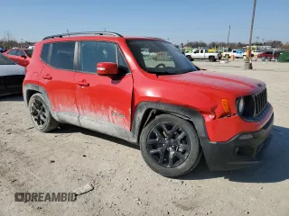 2018 Jeep Renegade Latitude with VIN ZACCJABB3JPG73892, listed as a Copart auction lot 48570715 with 89,097 mi miles and Clean Title. Bid and sale history available at DreamBid. Image 4.