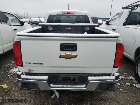 2020 Chevrolet Colorado 4WD Work Truck with VIN 1GCHTBEA3L1238995, listed as a Copart auction lot 50731815 with 126,506 mi miles and Clean Title. Bid and sale history available at carsss.com. Image 6.