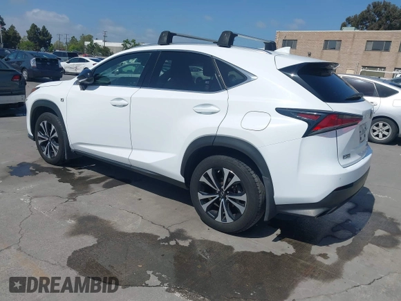 2019 Lexus NX 300 with VIN JTJBARBZ8K2192651, listed as a IAAI auction lot 42111207 with 148,393 mi miles and . Bid and sale history available at DreamBid. Image 3.
