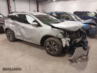 2018 Nissan Murano Platinum with VIN 5N1AZ2MH5JN159098, listed as a IAAI auction lot 41884369 with 106,828 mi miles. Bid and sale history available at carsss.com. Image 1.