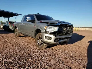 2024 Ram 2500 Longhorn with VIN 3C6UR5PLXRG236532, listed as a Copart auction lot 56075375 with 15,468 mi miles and Salvage title. Bid and sale history available at DreamBid. Image 13.