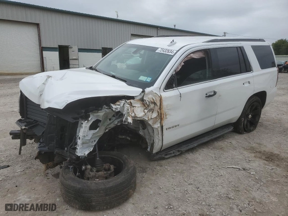 2018 Chevrolet Tahoe LS with VIN 1GNSKAKC8JR202346, listed as a Copart auction lot 72432634 with 0 mi miles and Non Repairable. Bid and sale history available at carsss.com. Image 1.