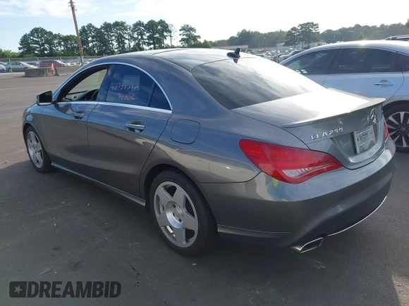 2015 Mercedes-Benz CLA 250 z VIN WDDSJ4GB6FN177075, wystawiony jako IAAI lot #42738282 z przebiegiem 159 466 mil mil oraz . Historia ofert i sprzedaży dostępna na DreamBid. Obrazek 3.