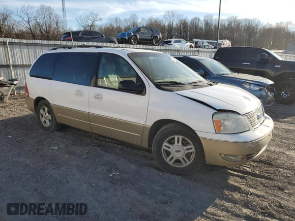 2004 Ford Freestar Limited с VIN 2FMDA58234BA25346, выставлен на аукционе Copart как лот 47467145 с пробегом 154 968 миль миль и Списание • Salvage title. История ставок и продаж доступна на DreamBid. Изображение 4.