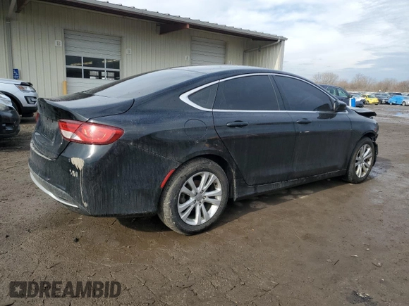 2015 Chrysler 200 Limited with VIN 1C3CCCAB7FN697835, listed as a Copart auction lot 46066835 with 141,085 mi miles and Non repairable. Bid and sale history available at DreamBid. Image 3.