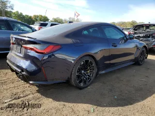 2024 BMW M4 Competition xDrive with VIN WBS43AZ07RCN61219, listed as a Copart auction lot 74003684 with 10,310 mi miles and Salvage Title. Bid and sale history available at carsss.com. Image 3.