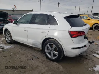 2020 Audi Q5 Premium Plus with VIN WA1BNAFYXL2003861, listed as a Copart auction lot 38804243 with 35,928 mi miles. Bid and sale history available at carsss.com. Image 2.