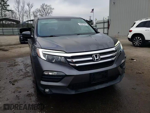 2017 Honda Pilot EX-L with VIN 5FNYF5H54HB038018, listed as a Copart auction lot 44625945 with 49,436 mi miles and Salvage Title. Bid and sale history available at carsss.com. Image 15.