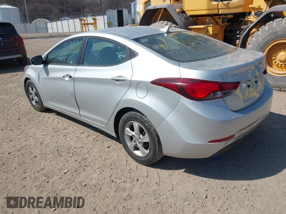 2015 Hyundai Elantra SE с VIN 5NPDH4AE3FH547495, выставлен на аукционе IAAI как лот 41796791 с пробегом 24 035 миль миль и . История ставок и продаж доступна на DreamBid. Изображение 3.