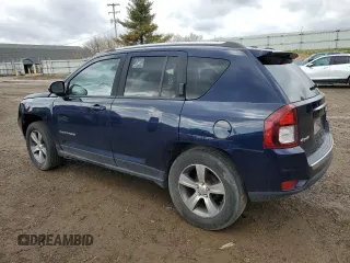 2016 Jeep Compass Latitude with VIN 1C4NJDEB9GD738788, listed as a Copart auction lot 53963875 with 124,781 mi miles and Clean Title. Bid and sale history available at DreamBid. Image 2.