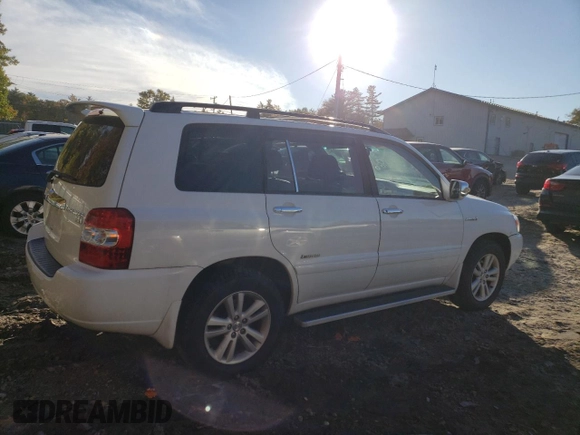 2007 Toyota Highlander Hybrid w/3rd Row with VIN JTEEW21A770038130, listed as a Copart auction lot 76514114 with 210,581 mi miles and Clean Title. Bid and sale history available at carsss.com. Image 3.