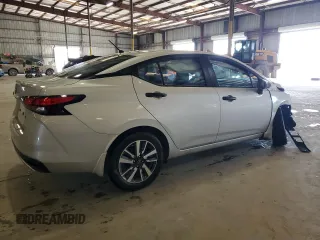 2024 Nissan Versa S with VIN 3N1CN8DV9RL878581, listed as a Copart auction lot 61565205 with 6,336 mi miles and Non repairable. Bid and sale history available at DreamBid. Image 3.