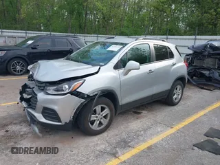 2020 Chevrolet Trax LT with VIN 3GNCJPSB3LL107513, listed as a IAAI auction lot 42276450 with 54,260 mi miles and . Bid and sale history available at DreamBid. Image 17.