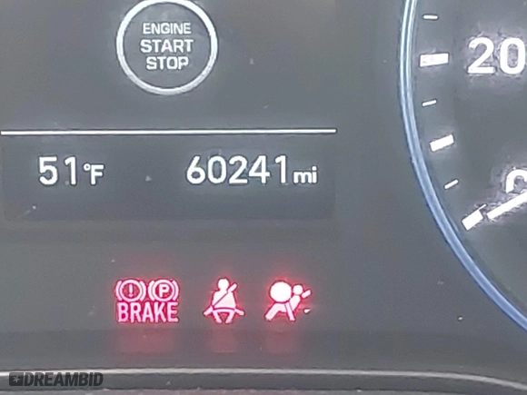 2019 Hyundai Kona Limited with VIN KM8K3CA51KU252116, listed as a IAAI auction lot 41409775 with 60,241 mi miles. Bid and sale history available at carsss.com. Image 15.