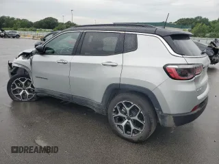 2025 Jeep Compass Limited with VIN 3C4NJDCN3ST522337, listed as a Copart auction lot 62867125 with 14,025 mi miles and Clean title. Bid and sale history available at DreamBid. Image 2.