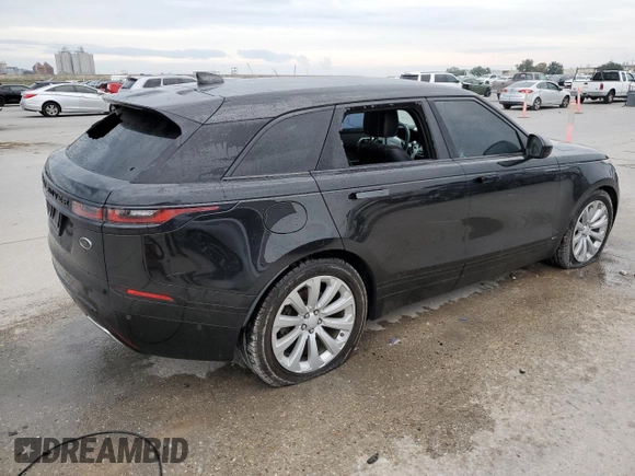 2018 Land Rover Range Rover Velar R-Dynamic SE with VIN SALYL2RV6JA747644, listed as a Copart auction lot 75934673 with 0 mi miles. Bid and sale history available at carsss.com. Image 3.