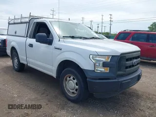 2016 Ford F-150 XL with VIN 1FTMF1C85GFD30800, listed as a IAAI auction lot 42481270 with 192,513 mi miles and . Bid and sale history available at DreamBid. Image 1.