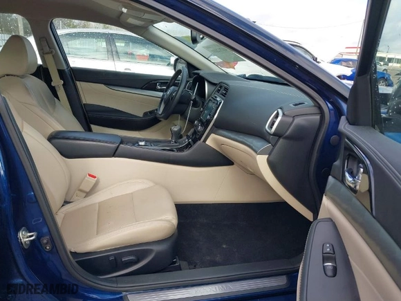 2017 Nissan Maxima Platinum with VIN 1N4AA6AP5HC421258, listed as a IAAI auction lot 41212880 with 101,435 mi miles. Bid and sale history available at carsss.com. Image 5.