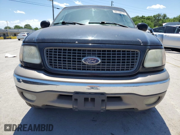 2002 Ford Expedition Eddie Bauer with VIN 1FMRU17W82LA22014, listed as a Copart auction lot 58139015 with Not provided miles and Salvage title. Bid and sale history available at DreamBid. Image 5.