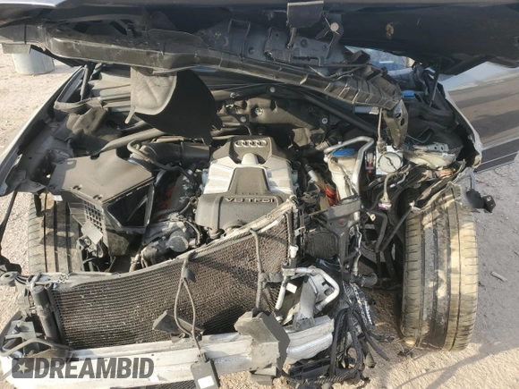 2017 Audi SQ5 Premium Plus with VIN WA1CCAFP5HA063917, listed as a Copart auction lot 48882755 with 104,669 mi miles and Salvage Title. Bid and sale history available at carsss.com. Image 13.