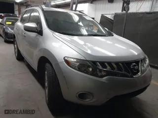 2009 Nissan Murano S with VIN JN8AZ18U99W016297, listed as a IAAI auction lot 41799274 with 161,727 mi miles. Bid and sale history available at carsss.com. Image 1.