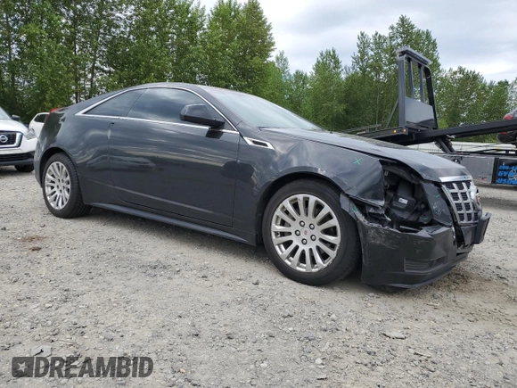 2014 Cadillac CTS with VIN 1G6DA1E39E0104049, listed as a Copart auction lot 56198085 with 121,622 mi miles and Salvage Title. Bid and sale history available at DreamBid. Image 4.