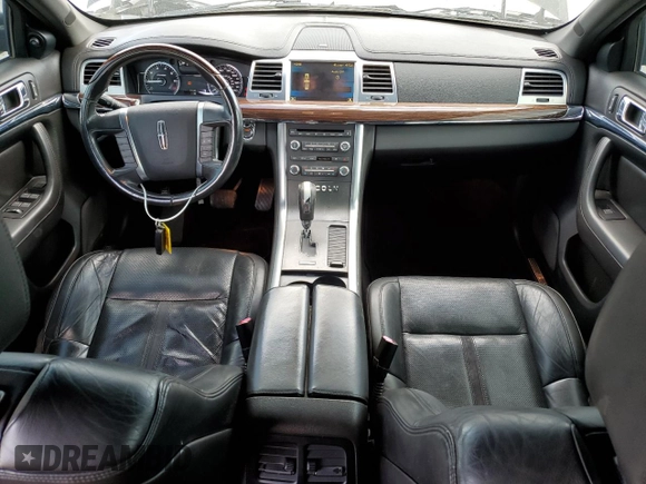 2009 Lincoln MKS with VIN 1LNHM94RX9G611741, listed as a Copart auction lot 52603085 with 89,136 mi miles and Salvage Title. Bid and sale history available at carsss.com. Image 8.
