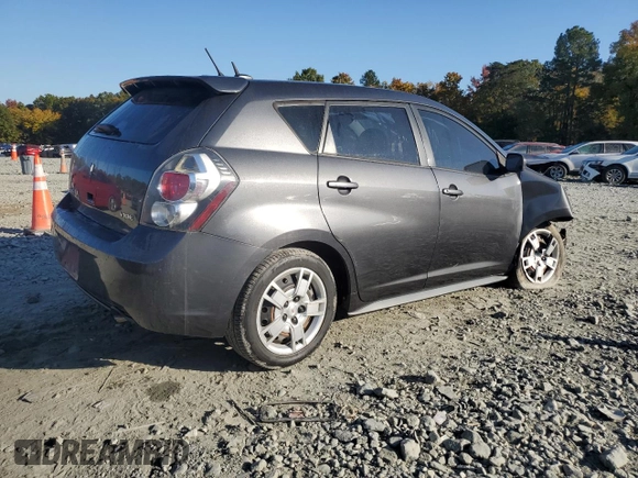 2009 Pontiac Vibe w/1SB with VIN 5Y2SP67049Z473521, listed as a Copart auction lot 76947204 with 185,831 mi miles and Salvage Title. Bid and sale history available at carsss.com. Image 3.