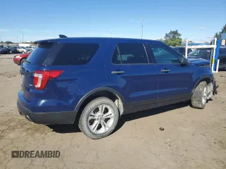 2016 Ford Utility Police Interceptor with VIN 1FM5K8AR5GGC36944, listed as a Copart auction lot 76549954 with 0 mi miles and Clean Title. Bid and sale history available at carsss.com. Image 3.