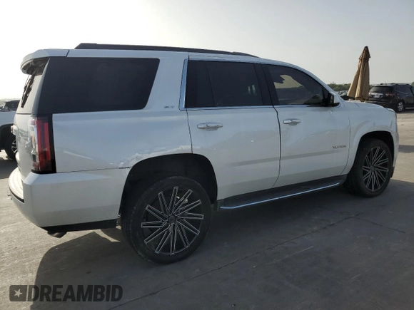 2016 GMC Yukon SLT with VIN 1GKS1BKC8GR233210, listed as a Copart auction lot 65605244 with 151,237 mi miles and Clean Title. Bid and sale history available at carsss.com. Image 3.