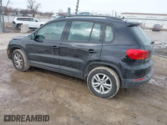 2016 Volkswagen Tiguan S with VIN WVGBV7AX6GW538512, listed as a IAAI auction lot 41656806 with 75,074 mi miles and . Bid and sale history available at DreamBid. Image 3.