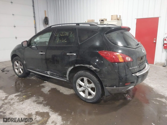 2010 Nissan Murano SL with VIN JN8AZ1MW7AW102476, listed as a IAAI auction lot 41322667 with 0 mi miles. Bid and sale history available at carsss.com. Image 6.