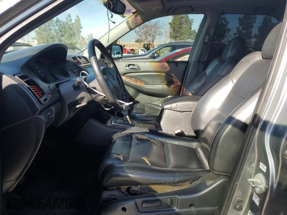 2001 Acura MDX with VIN 2HNYD18261H507334, listed as a Copart auction lot 47962645 with 255,947 mi miles and Salvage Title. Bid and sale history available at carsss.com. Image 7.