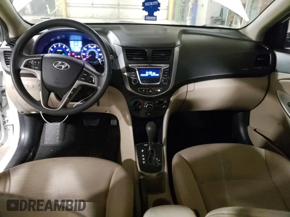 2016 Hyundai Accent SE with VIN KMHCT4AE5GU046122, listed as a Copart auction lot 72630392 with 83,098 mi miles. Bid and sale history available at carsss.com. Image 8.