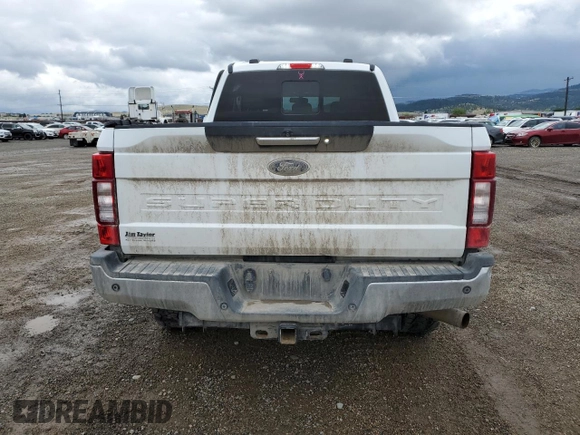 2021 Ford F-250 XL with VIN 1FT7W2BN8MED45769, listed as a Copart auction lot 56361955 with 93,595 mi miles and Clean title. Bid and sale history available at DreamBid. Image 6.