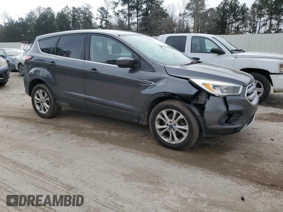 2017 Ford Escape SE with VIN 1FMCU0GD2HUC52083, listed as a Copart auction lot 46518655 with 143,152 mi miles and Salvage Title. Bid and sale history available at carsss.com. Image 4.