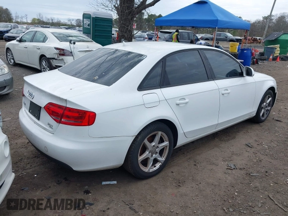2009 Audi A4 2.0T Prem with VIN WAULF78K69N038646, listed as a IAAI auction lot 42095493 with 96,041 mi miles. Bid and sale history available at carsss.com. Image 4.