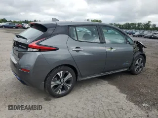 2019 Nissan LEAF SV z VIN 1N4AZ1CP1KC302364, wystawiony jako Copart lot #57148955 z przebiegiem 39 415 mil mil oraz Szkody całkowita. Historia ofert i sprzedaży dostępna na DreamBid. Obrazek 3.