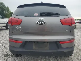 2014 Kia Sportage EX with VIN KNDPCCAC9E7570710, listed as a Copart auction lot 55024805 with 69,367 mi miles and Salvage title. Bid and sale history available at DreamBid. Image 6.