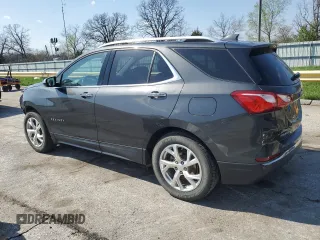 2018 Chevrolet Equinox Premier with VIN 2GNAXMEV4J6299309, listed as a Copart auction lot 50595655 with 137,602 mi miles and Salvage Title. Bid and sale history available at carsss.com. Image 2.