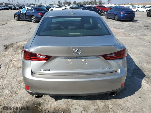 2016 Lexus IS 350 with VIN JTHBE1D2XG5026936, listed as a Copart auction lot 42792425 with 139,038 mi miles and Salvage Title. Bid and sale history available at carsss.com. Image 6.