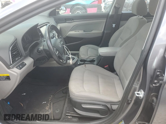 2018 Hyundai Elantra SEL with VIN 5NPD84LF5JH259041, listed as a Copart auction lot 70586604 with 63,459 mi miles and Non Repairable. Bid and sale history available at DreamBid. Image 7.