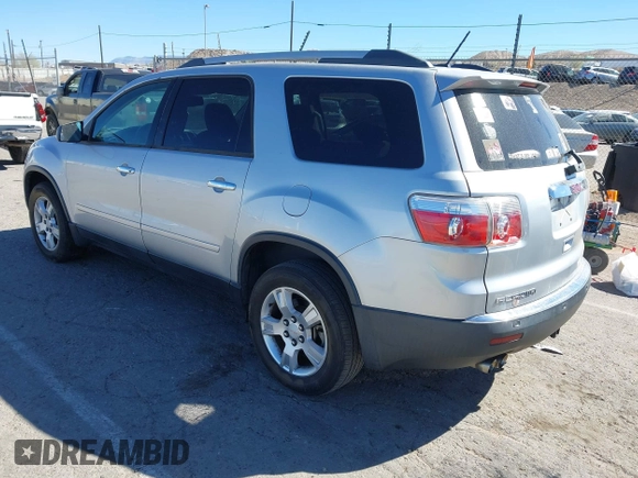 2012 GMC Acadia SLE with VIN 1GKKRPED7CJ369511, listed as a IAAI auction lot 41871924 with 117,020 mi miles. Bid and sale history available at carsss.com. Image 3.