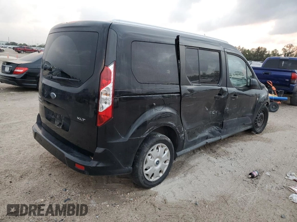 2018 Ford Transit Connect XLT with VIN NM0GE9F77J1366958, listed as a Copart auction lot 78594144 with 107,982 mi miles and Clean title. Bid and sale history available at DreamBid. Image 3.