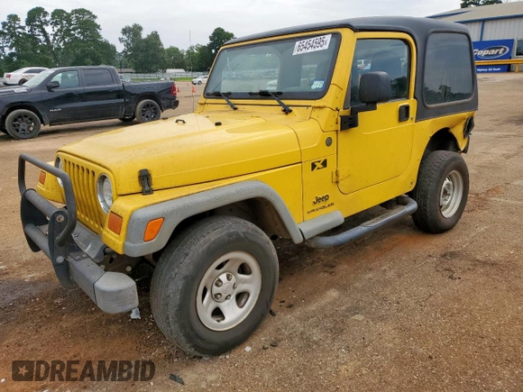 2004 Jeep Wrangler X с VIN 1J4FA39S34P745300, выставлен на аукционе Copart как лот 65454595 с пробегом 57 920 миль миль и Списание • Salvage title. История ставок и продаж доступна на DreamBid. Изображение 1.