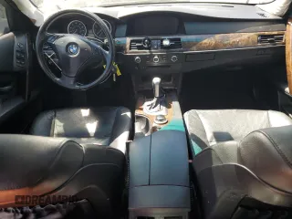 2006 BMW 5 Series 530i with VIN WBANE73556CM36242, listed as a Copart auction lot 52580755 with 162,065 mi miles and Salvage Title. Bid and sale history available at carsss.com. Image 8.