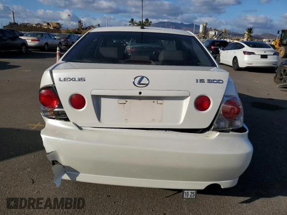 2001 Lexus IS 300/350 z VIN JTHBD182510004540, wystawiony jako Copart lot #41866205 z przebiegiem 120 248 mil mil oraz Szkoda całkowita • Salvage title. Historia ofert i sprzedaży dostępna na DreamBid. Obrazek 6.