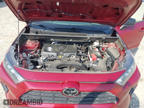 2019 Toyota RAV4 LE with VIN JTMF1RFV9KD029118, listed as a IAAI auction lot 42590704 with 48,976 mi miles and . Bid and sale history available at DreamBid. Image 10.