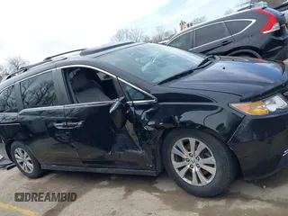 2016 Honda Odyssey EX-L with VIN 5FNRL5H68GB150485, listed as a IAAI auction lot 41835927 with 97,765 mi miles. Bid and sale history available at carsss.com. Image 6.